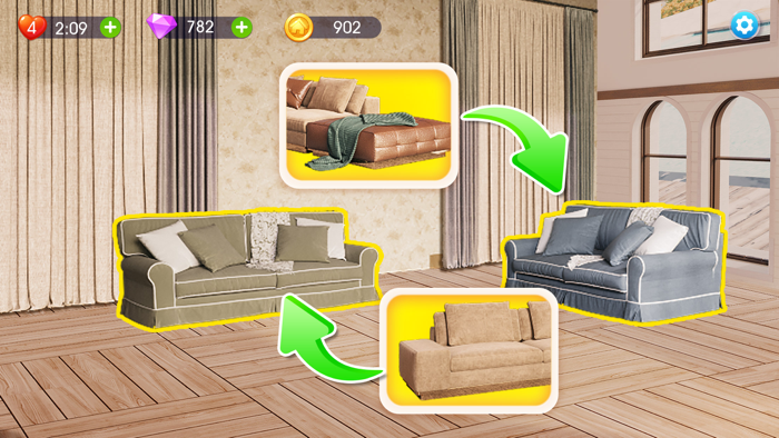 Makeover Dream Tile Match