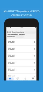 CISSP Exam Updated 2024 screenshot #1 for iPhone