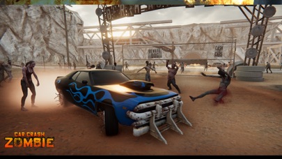 Zombie Car Crash Drift Zone Screenshot