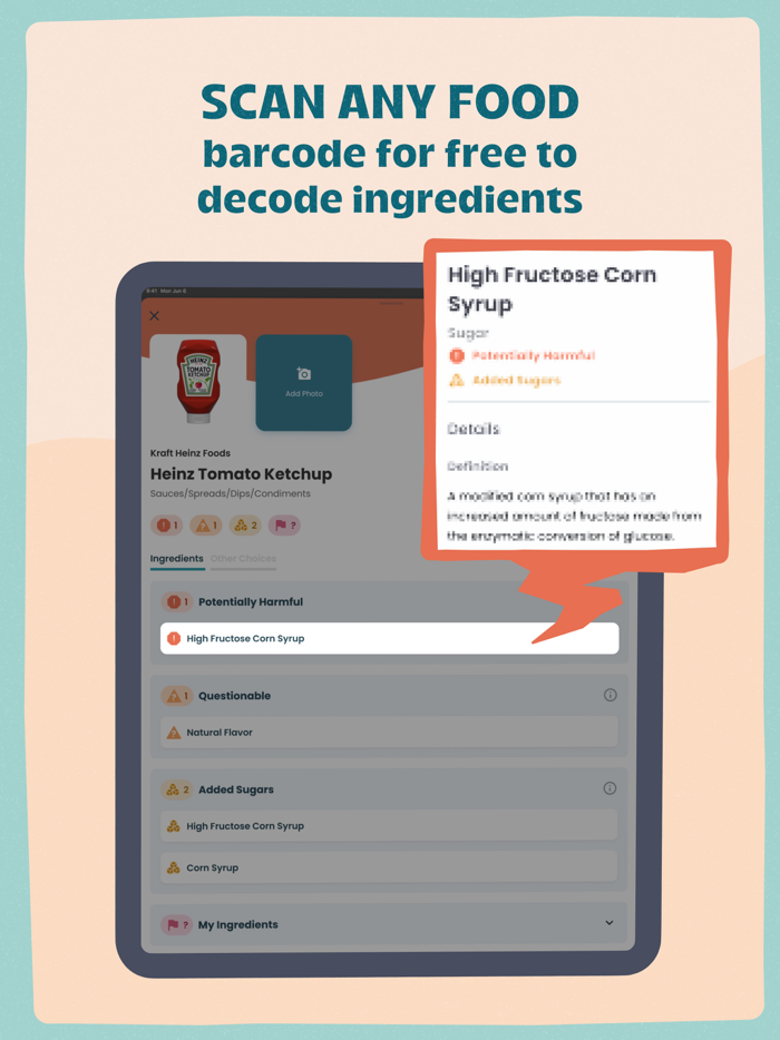Trash Panda Food Scanner