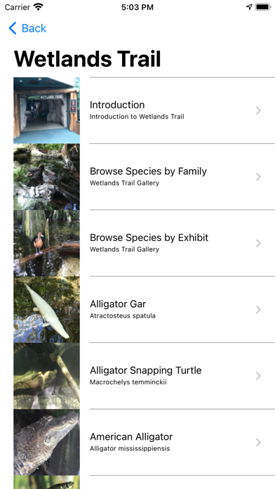 Florida Aquarium Guide Screenshot