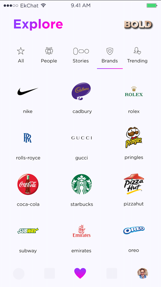 #6. E. (iOS) 由: EkChat Inc.