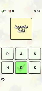 Amino Acid Quiz screenshot #4 for iPhone