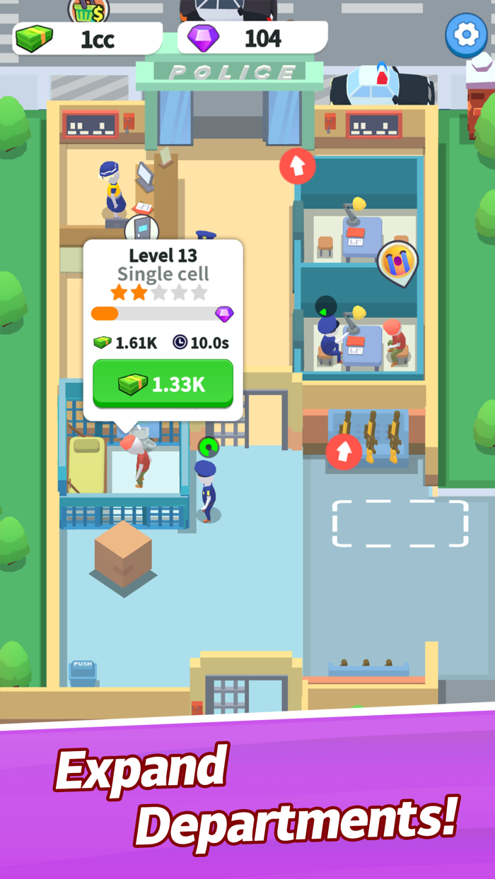 Cop Department Idle Police