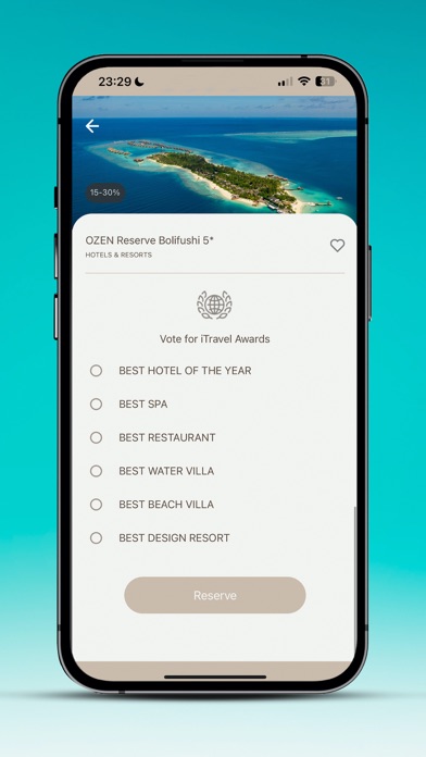 iTRAVEL Maldives Screenshot