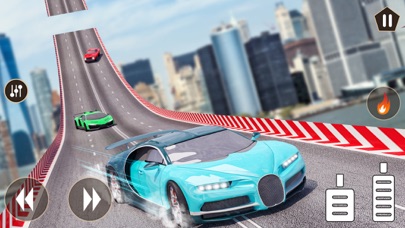 Sky Flying Real 3D Car Stunts Screenshot