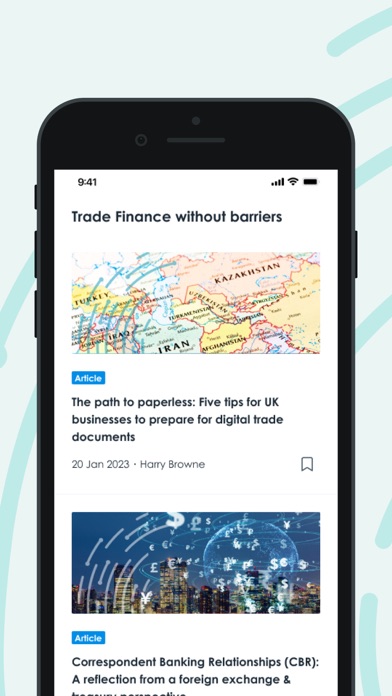 Trade Finance Screenshot