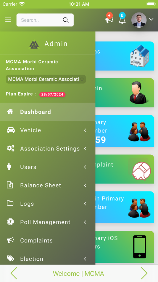 #3. Admin MCMA (iOS) 由: Communities Heritage Private Limited