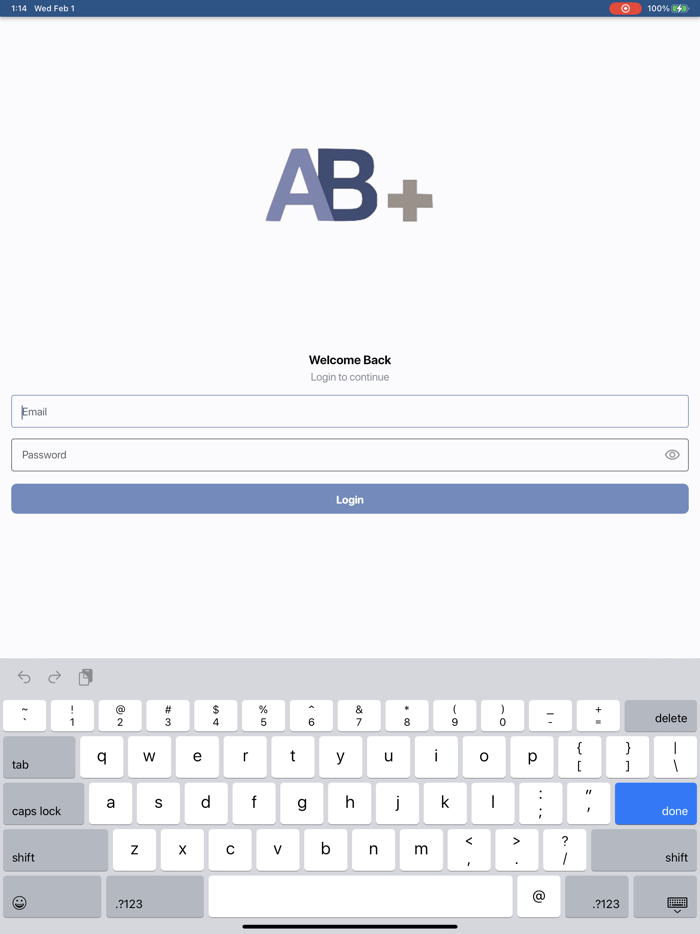 AB Trading Customer Portal