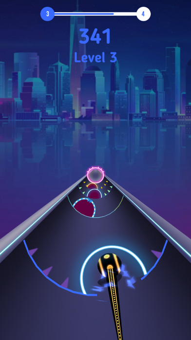 Magic Hop Ball-Going Ball Game Screenshot
