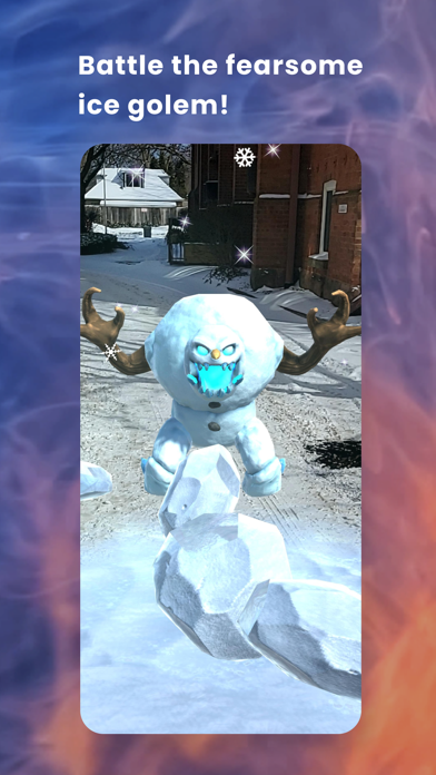 Fire & Ice AR Adventure Screenshot