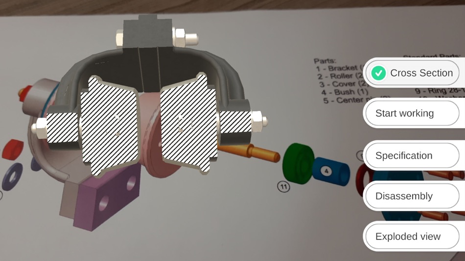 #4. AR for Engineering Graphics (iOS) بواسطة: MIZHNARODNA ASOTSIATSIYA TEKHNOLOGICHNOGO ROZVYTKU TA INNOVATSII