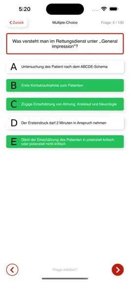 Game screenshot Prüfungshilfe Notfallsanitäter apk