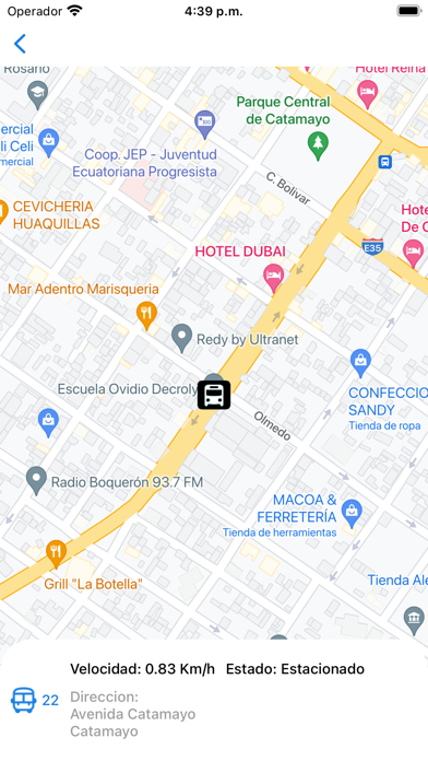 BusPlace Socios Screenshot