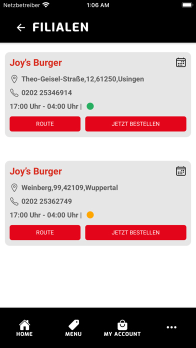 Joy's Burger by Casa Mio Screenshot