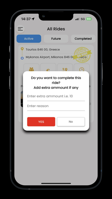 Mykonos Ride Driver Screenshot