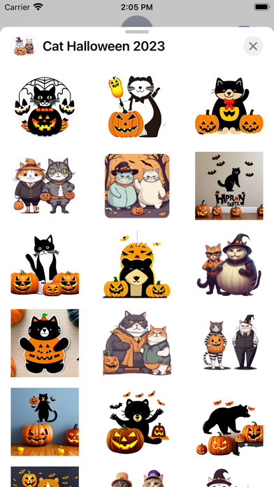 Cat Halloween 2023 Screenshot