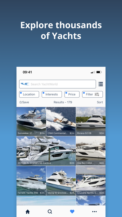 Screenshot #1 pour YachtWorld - Yachts for Sale