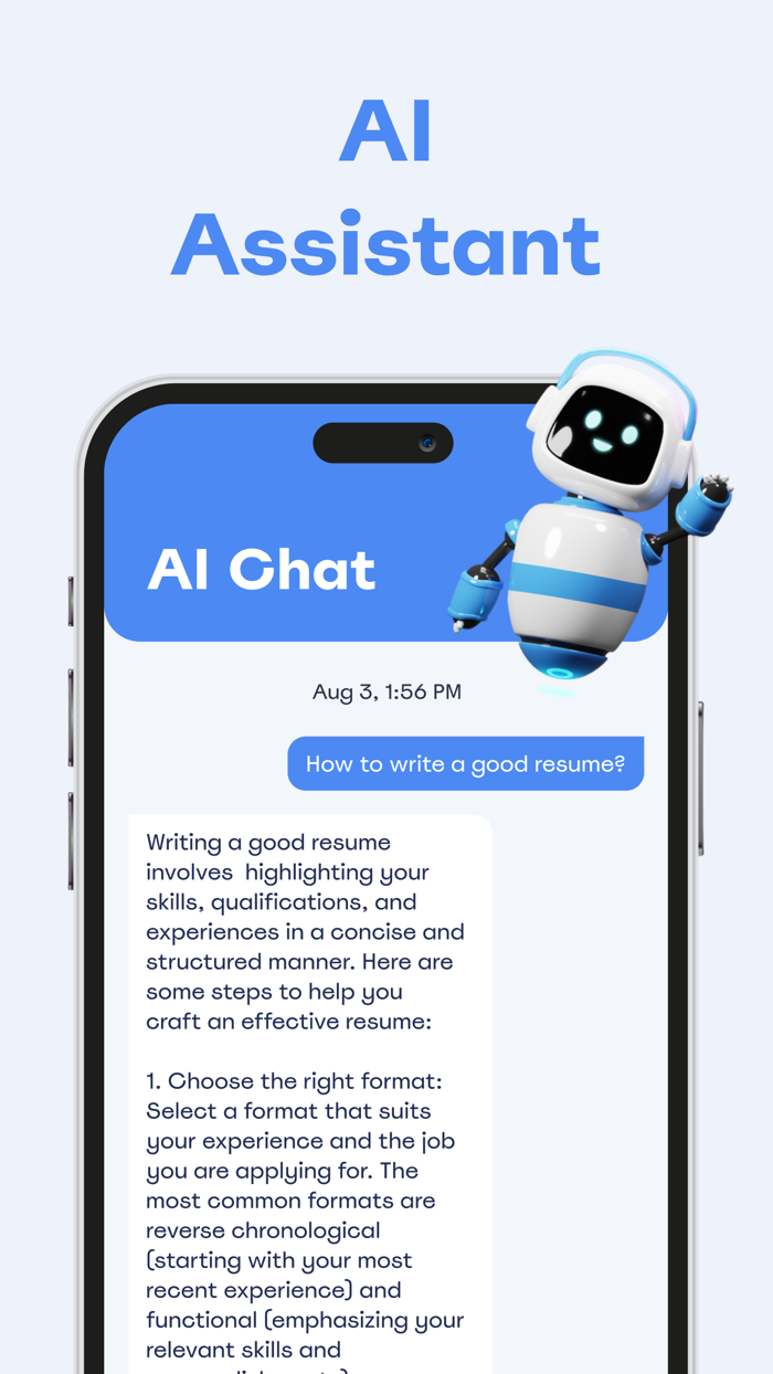 The resume builder арр