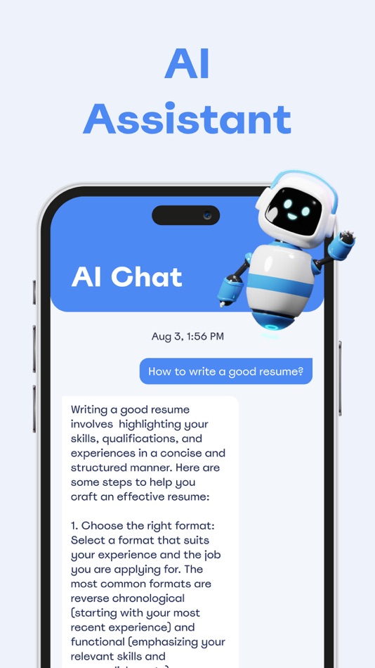 #5. The resume creator - арр (iOS) 由: Nika Medvedeva
