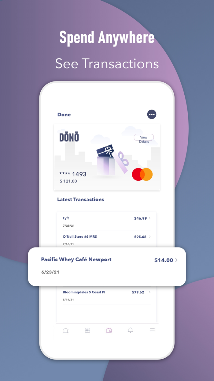 DONO - Gift Cards Reinvented