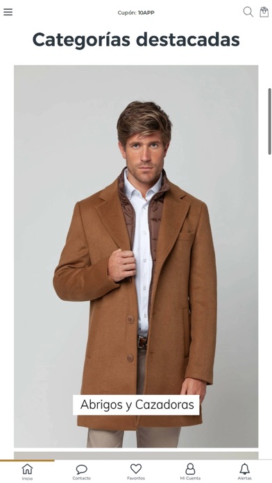 Núñez de Arenas - Moda Hombre Screenshot