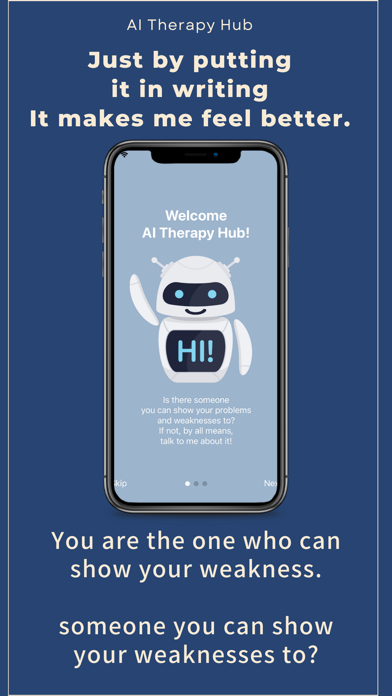 AI Therapy Hub Screenshot