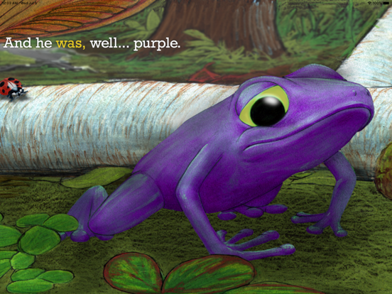 The Purple Frog iPad app afbeelding 3
