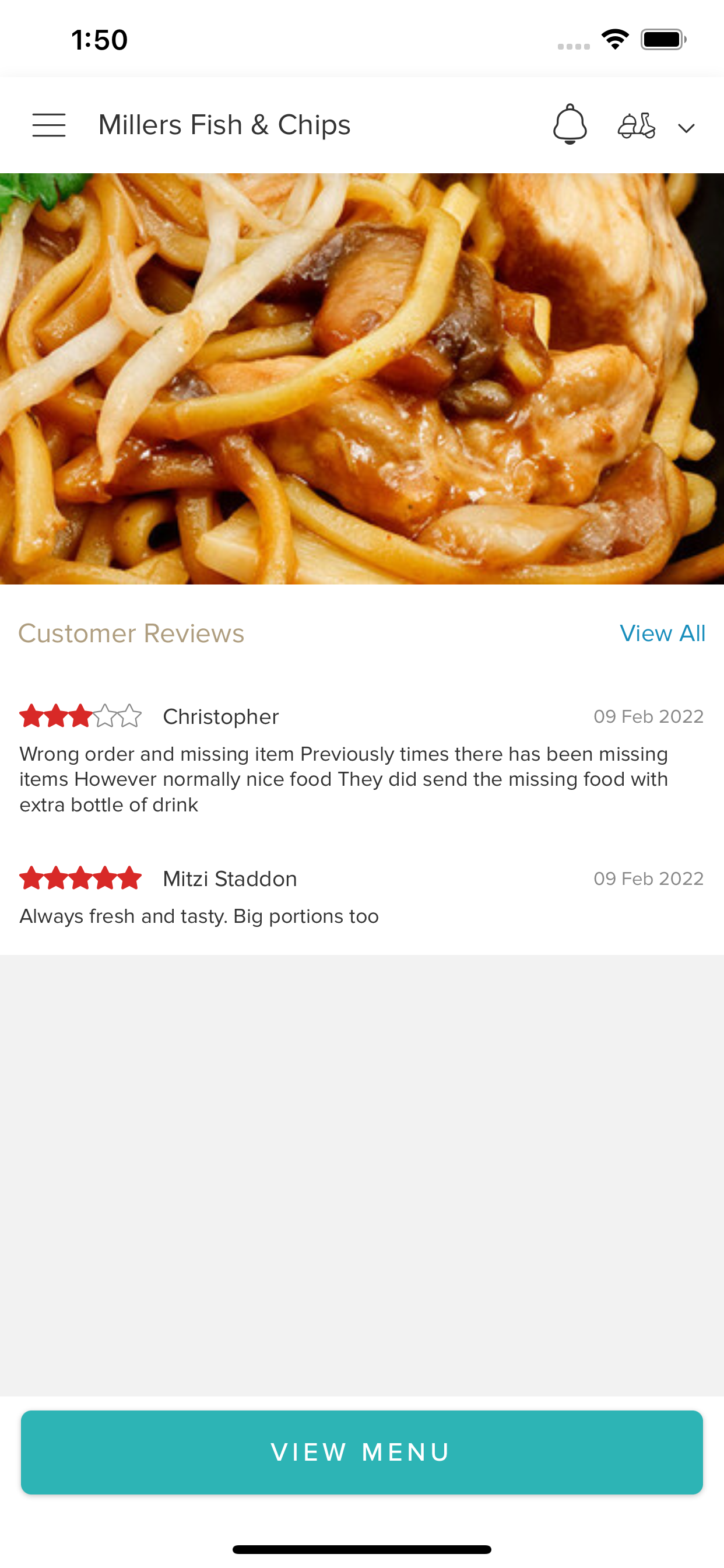 Millers Fish & Chips