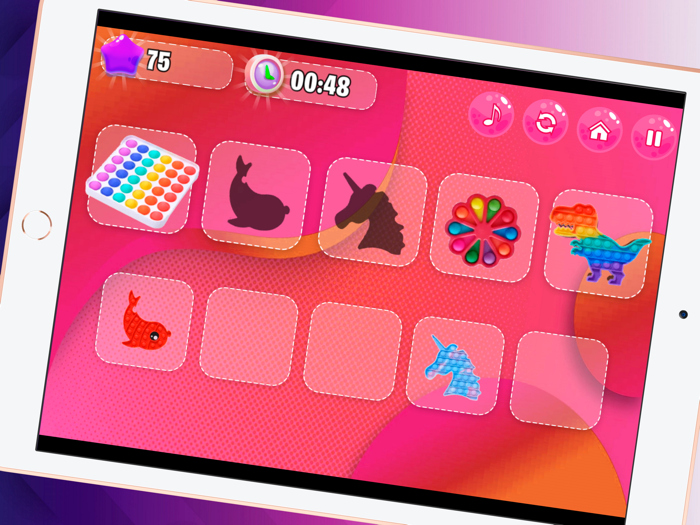 Hot Pink Anti Stress Puzzle