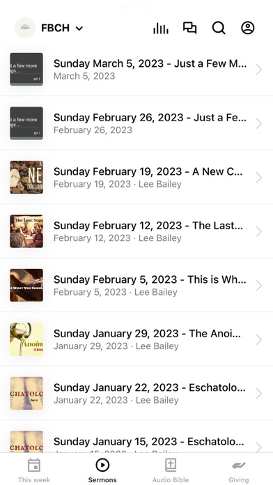 FBC Huntersville Screenshot