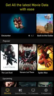 movies & tv channels listing iphone screenshot 1