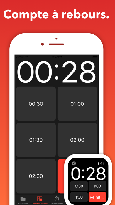 Screenshot #3 pour Seconds Interval Timer