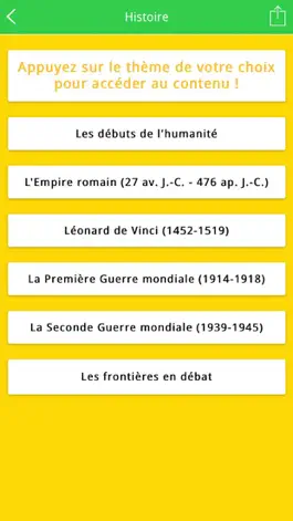 Game screenshot Histoire - Géographie, l'appli apk