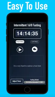 intermittent 16/8 fasting iphone screenshot 1