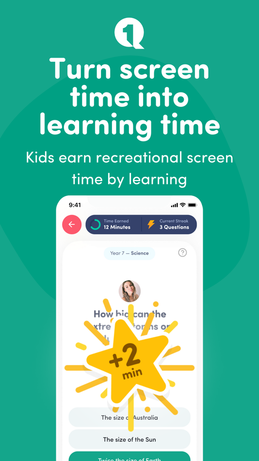 #1. 1Question Screen Time Control (iOS) 由: 1Question Pty Ltd