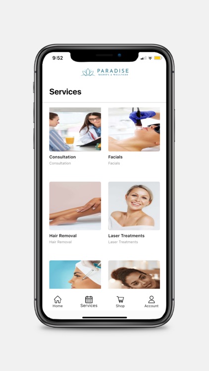 Paradise Medspa Mobile App