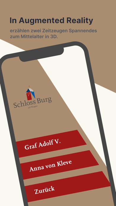 Schloss Burg App Screenshot