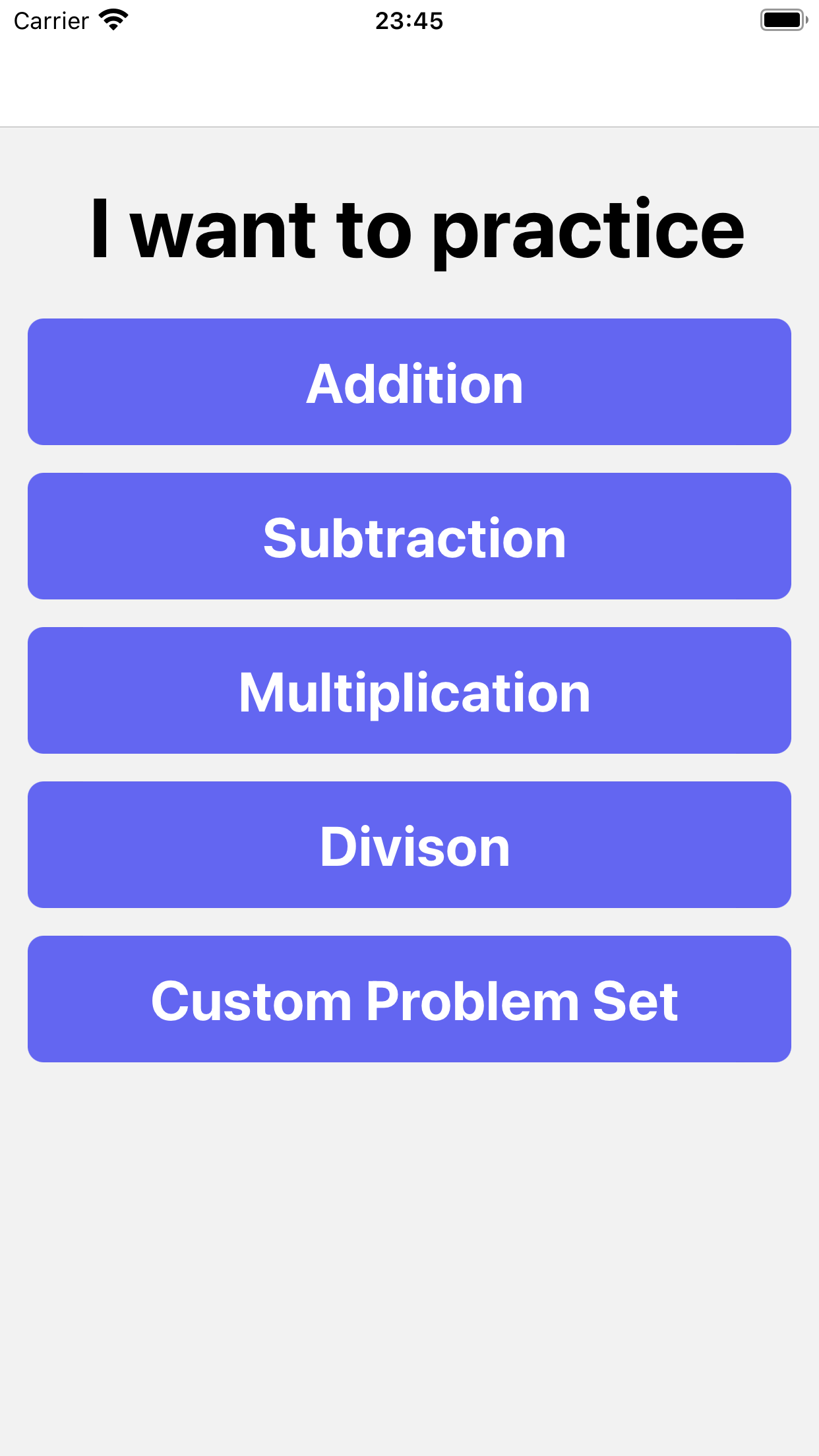 Brain - Mental Math Practice