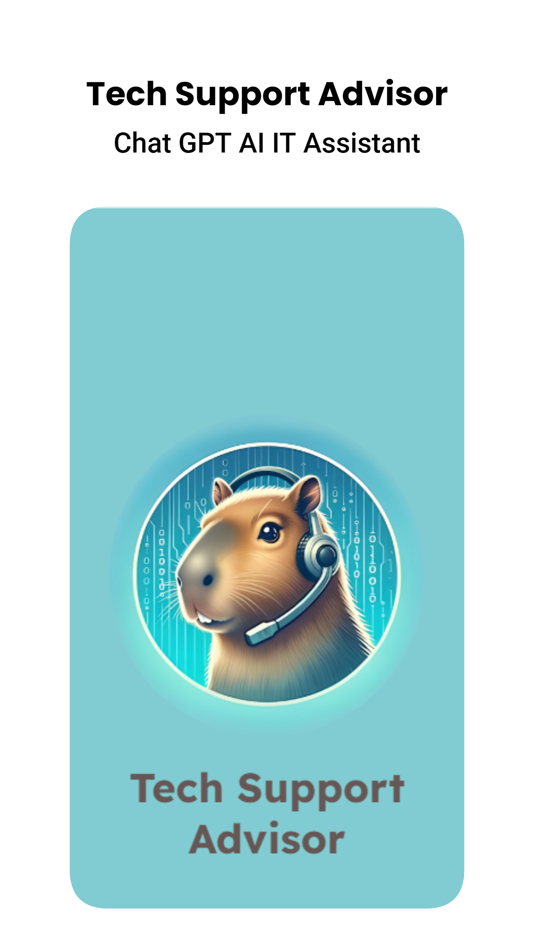 #1. Tech Support Advisor (iOS) By: Farouk Nasser