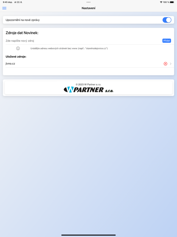 Screenshot #6 pour Zprávy z webu