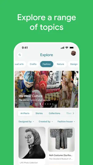 Google Arts & Culture iPhone Screenshot 1