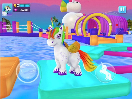 Baby Unicorn : Simulator Games iPad app afbeelding 1
