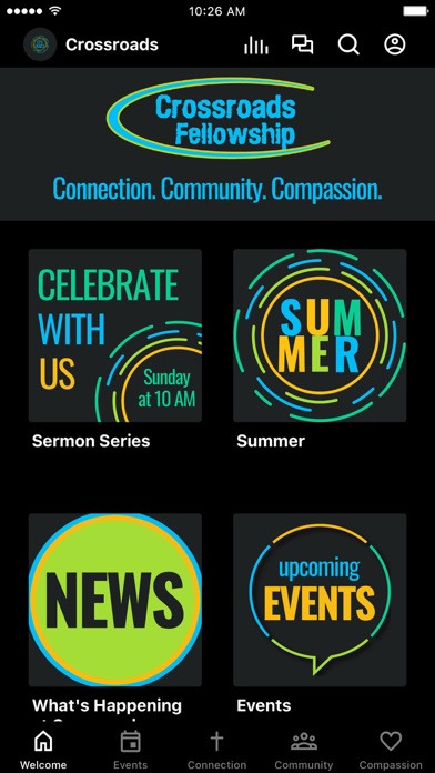 Crossroads Fellowship Waco Screenshot