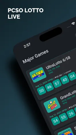 Game screenshot PCSO LOTTO LIVE mod apk