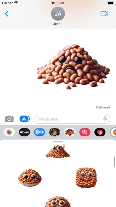 Baked Beans Stickers Screenshot