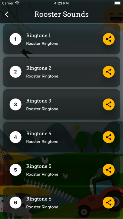 Rooster Sound Screenshot