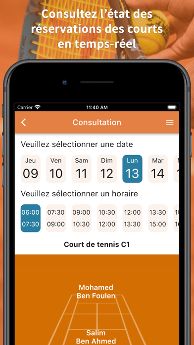Tennis Club de Tunis Screenshot