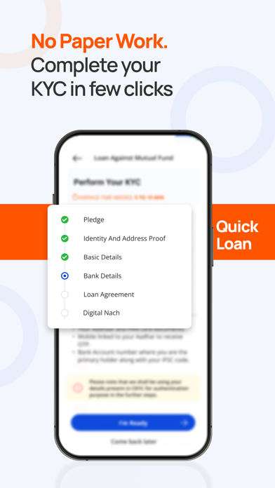 FinEzzy : Mutual Funds Loan Screenshot