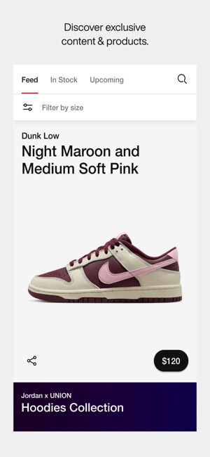 Nike SNKRS: Sneaker Release su App Store